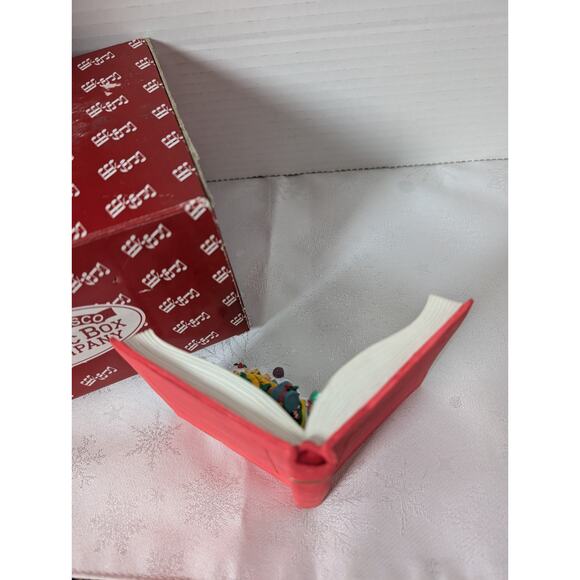 Vntg. CRISTMAS San Francisco Music Box Company. We Wish You A Merry Cristmas - Picture 5 of 7